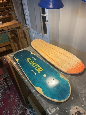 2 skateboards