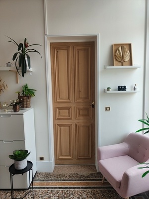 Porte grand cadre