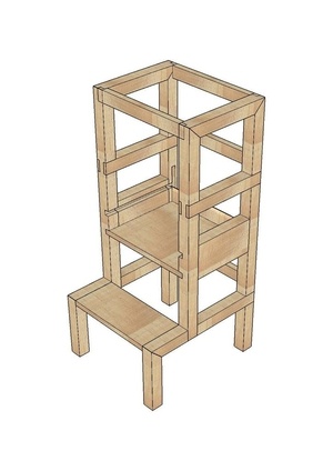 Tour d'apprentissage type Montessori