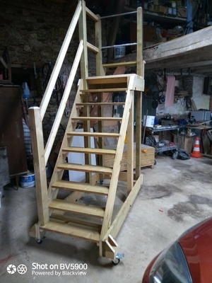 Escalier mobile