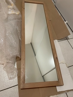 Cadre de miroir en chêne