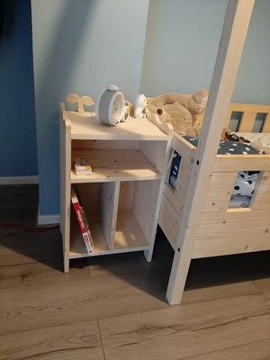 Table de chevet baleine enfant