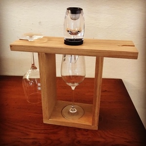 Porte décanteur à vin