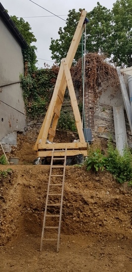 Ma grue de chantier