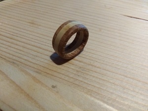 Bague buis et chêne
