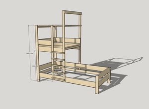 Mon lit cabane inspiré