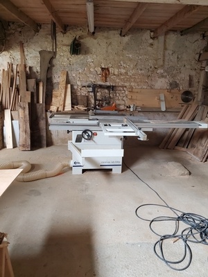 Atelier dans les granges