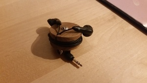 Enrouleur pour écouteur