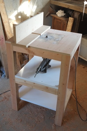 Table pour défonceuse