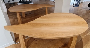 Bureau en forme de goutte d'eau - gestion placage et arêtier