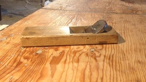 Le rabot dans son état original