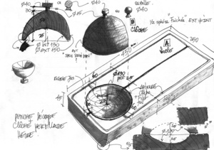 Planche à découper d'architecte