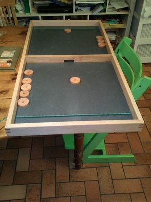 Passe trappe jeu en bois