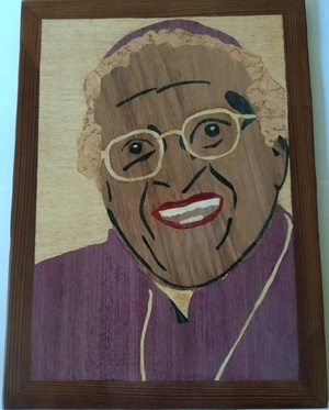 Tableau sur mesure marqueté