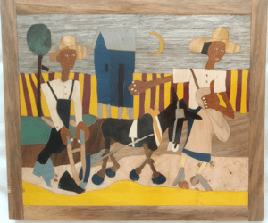 Sowing (marqueterie)