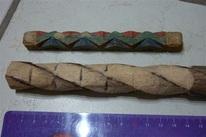 Essai torsades à la main