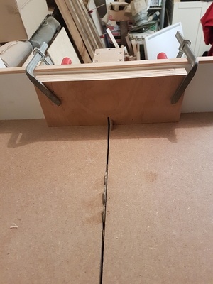 Gabarit queue droite et boite