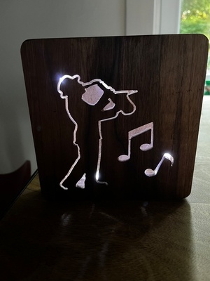 Enceinte passive lampe d'ambiance