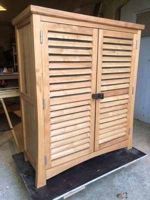 Panetière en châtaignier