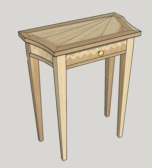 Desserte cotés courbes