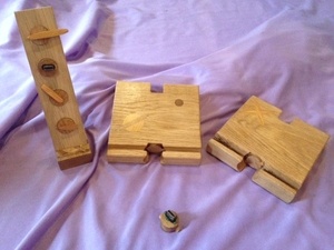 Support mobile de cuisine / pose-plat, planchette / porte usb