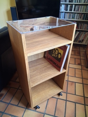 Meuble pour platine tourne-disque