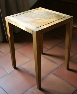 Petite "table" en chene