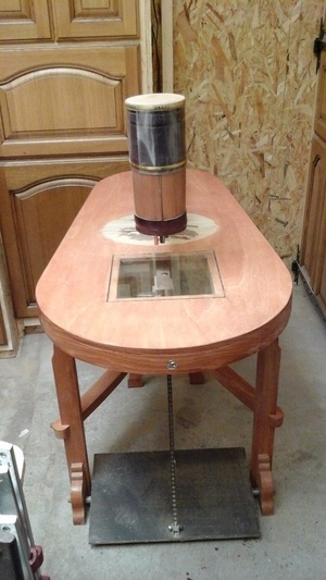 Chevalet de marqueterie 2eme