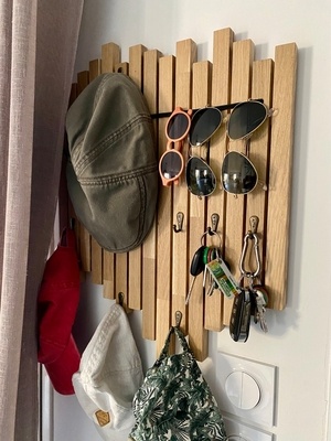Porte clés / lunettes / chapeaux mural