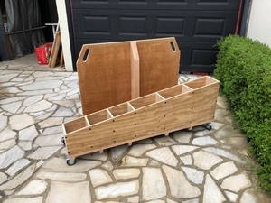 Un chariot à chutes tout simple