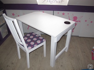 Bureau en bois pour enfants