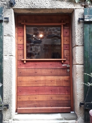 Porte d'entrée en couleurs