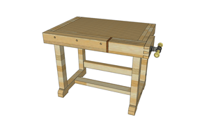 Petit établi de luthier