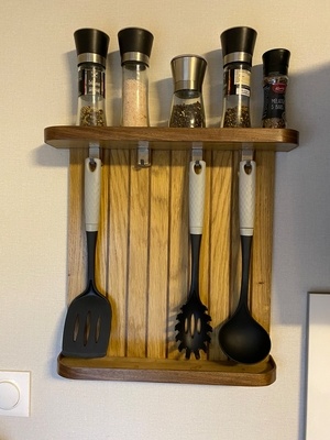 Support ustensiles de cuisine