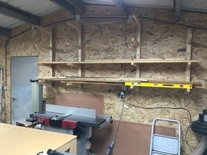 Rack à bois pour mon atelier