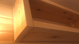 Meuble étagères rustique