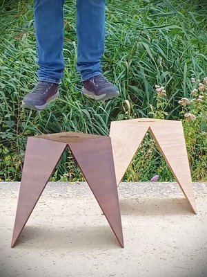 Tabourets géométriques v.3