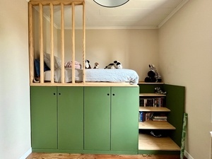 Lit coffre - chambre de Camille