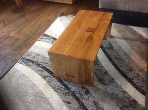 Table basse en chêne