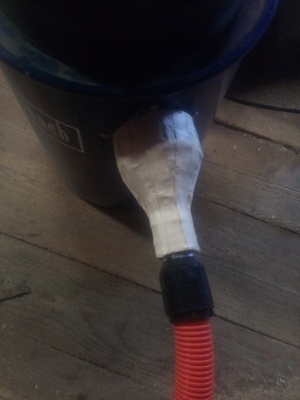 Adaptateur aspiateur (en copeaux!)