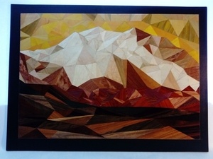 Un paysage géometrique