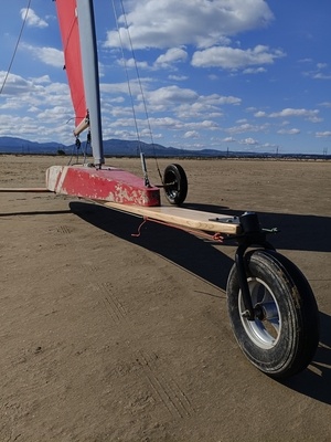 Timon pour char à voile "Dn"