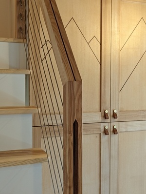 Ensemble escalier placard