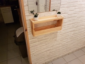 Caisson mural d'entrée