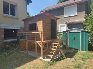 Cabane pour enfants