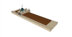 Dégauchisseuse à roulettes next level