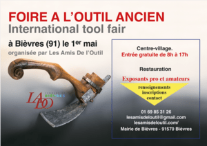 Flyer pour la foire à l’outil ancien