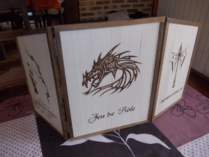 Paravent pour jeu de rôle