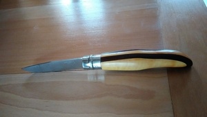 Couteau vanille chocolat