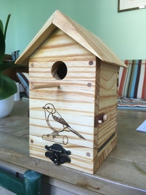 Vue d'ensemble de la cabane